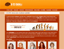 Tablet Screenshot of iq-test-zdarma.cz